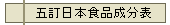 五訂日本食品成分表